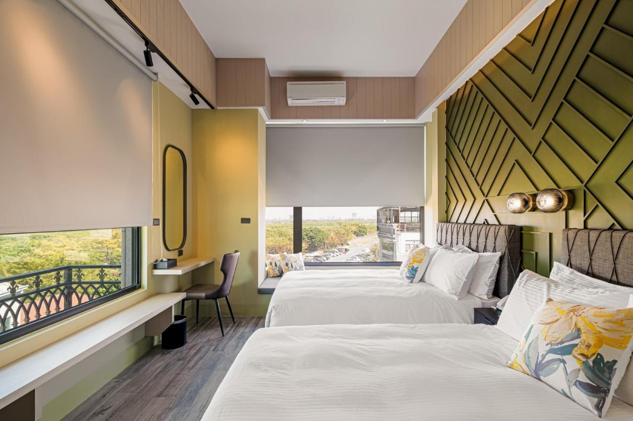 森行旅 Mori Hotel - 台南住宿 近安平老街 Ngoại thất bức ảnh